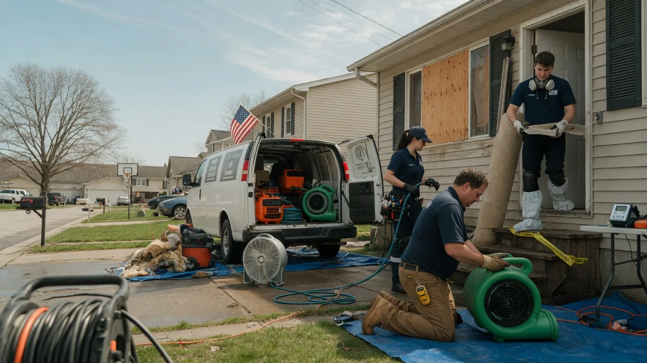 Water Damage Restoration in Oak Hill, OH near me